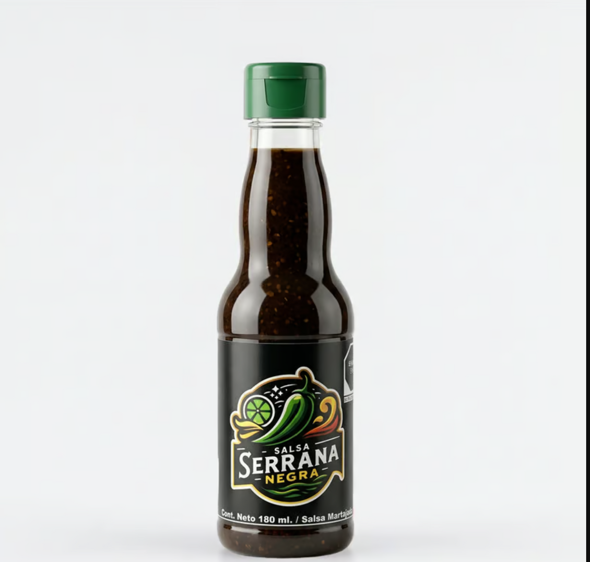 Salsa Serrana Negra® – 180 ml