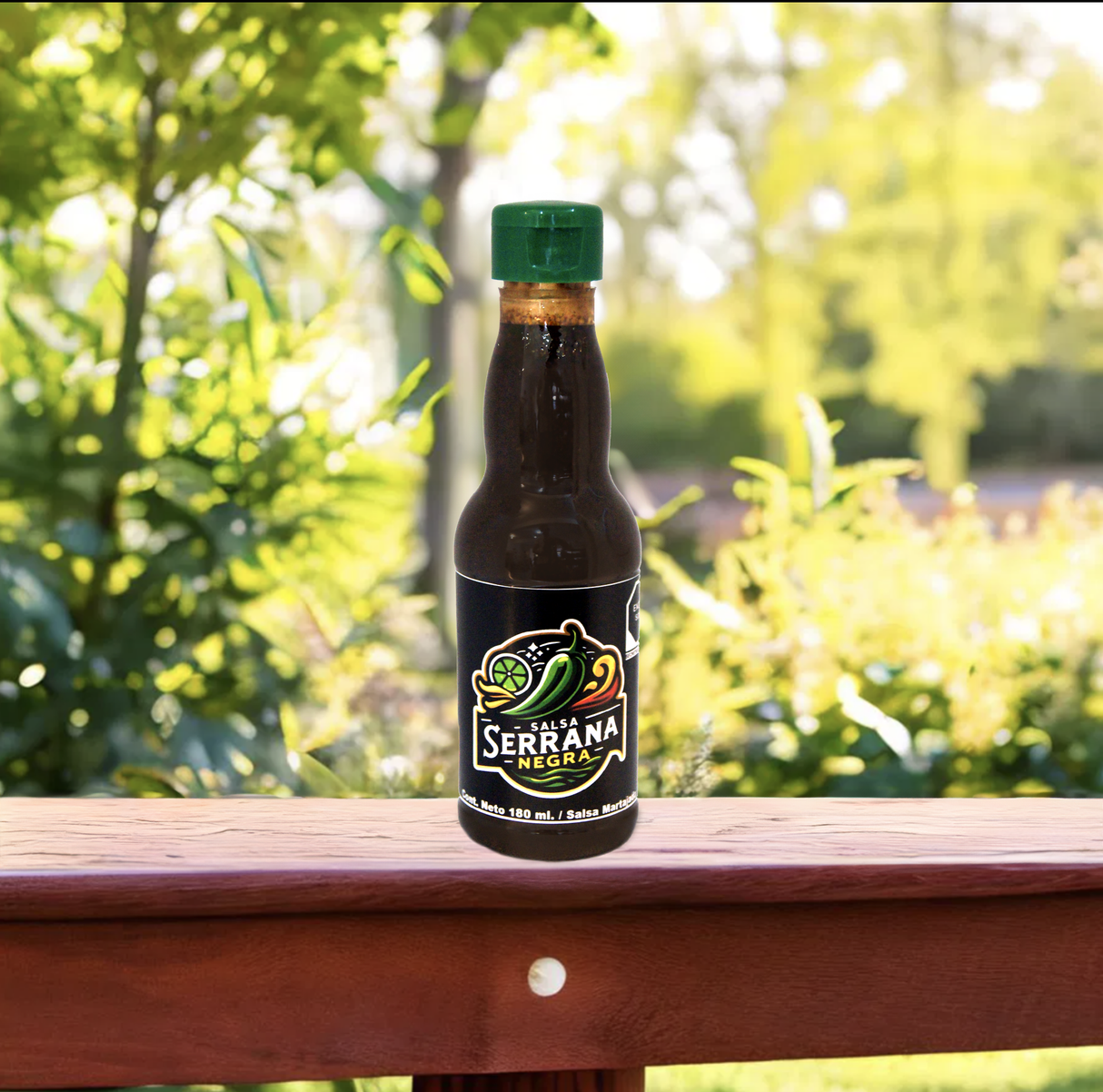 Salsa Serrana Negra® – 180 ml