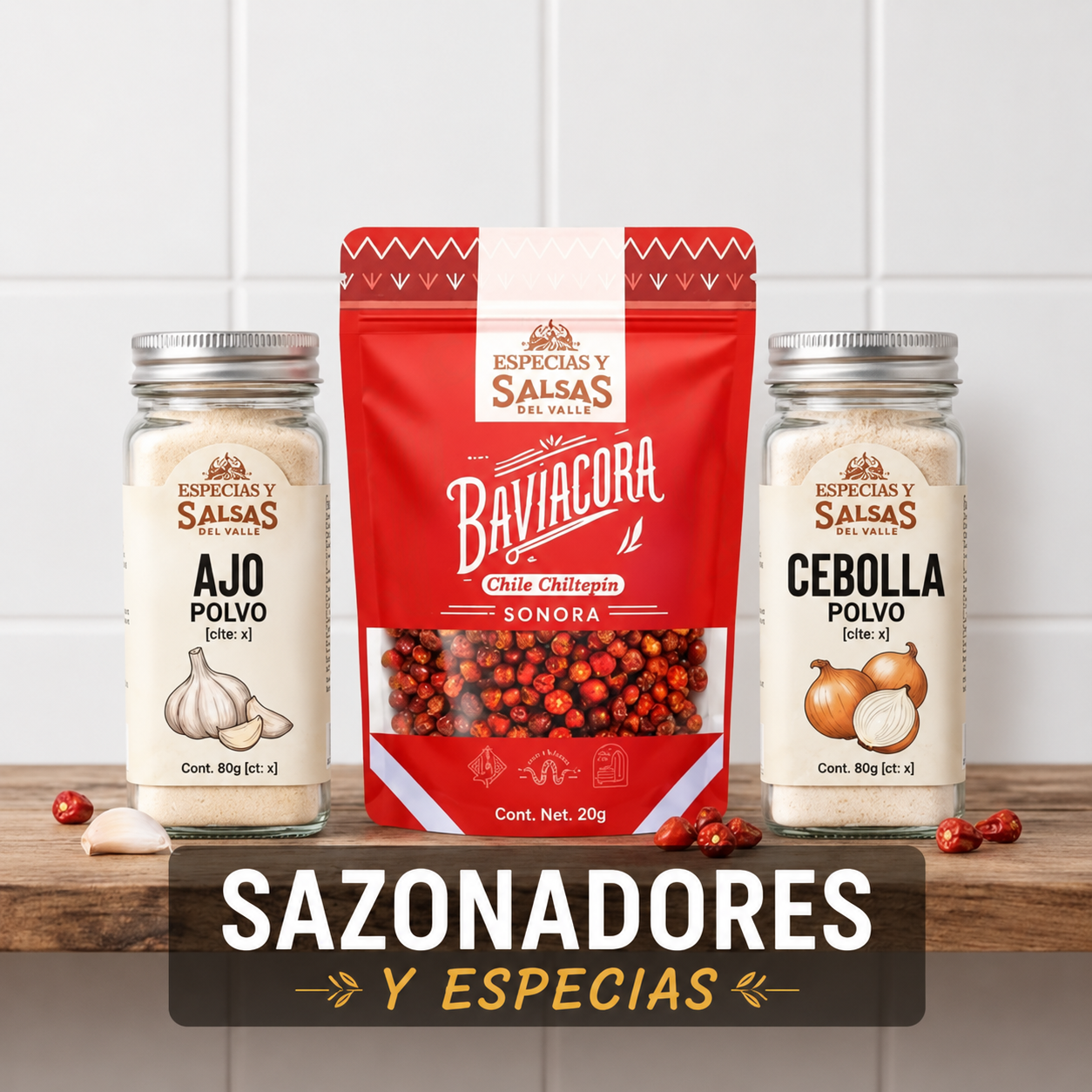 Sazonadores y Especias