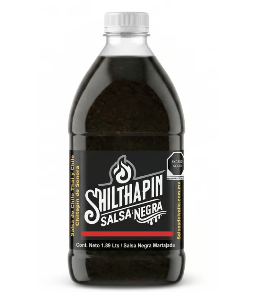 Salsa Shilthaipin Negra® Medio Galón – 1.89 L